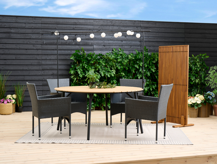 Terrasseavskjerming New York akasie – Sunlife®